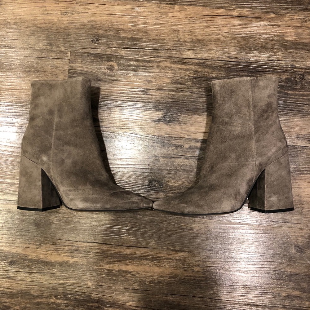 Suede Booties - Picture 3 of 5